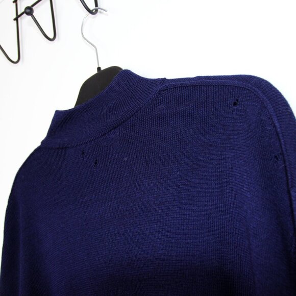 BNWT AW24 ACNE STUDIOS DISTRESSED ZIP CARDIGAN L - Picture 5 of 12